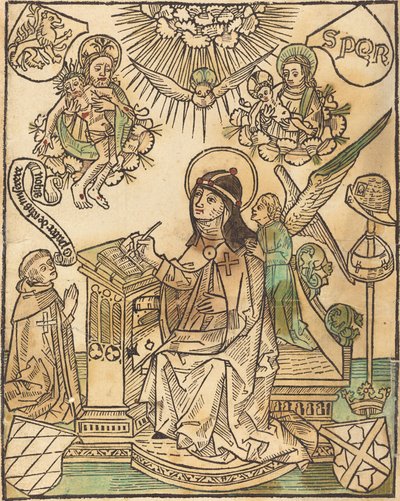 Heilige Brigitta, ca. 1480 von Unbekannt