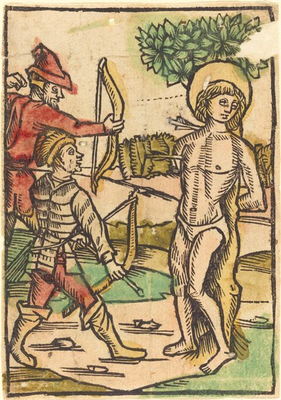 Heiliger Sebastian, ca. 1490 von Unbekannt