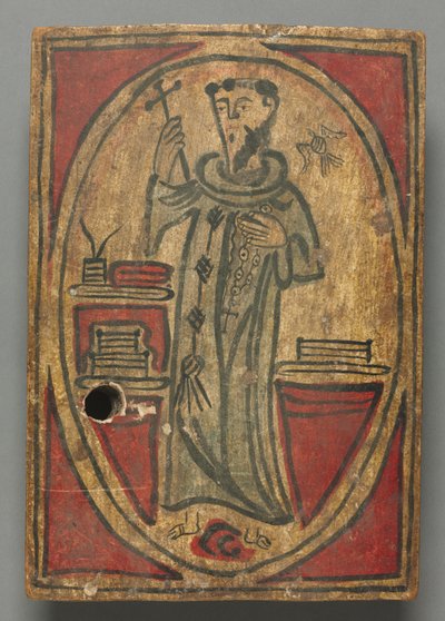 San Francisco de Assisi: santo de retablo, 1600er-1700er von Unbekannt