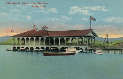 Santiago de Cuba. Club Nautico. Yacht Club, um 1910 von Unbekannt