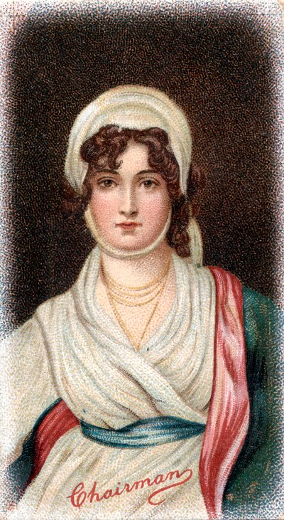 Sarah Siddons, englische tragische Schauspielerin des 18. Jahrhunderts von Unbekannt