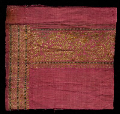 Sari-Fragment, 1800er Jahre von Unbekannt