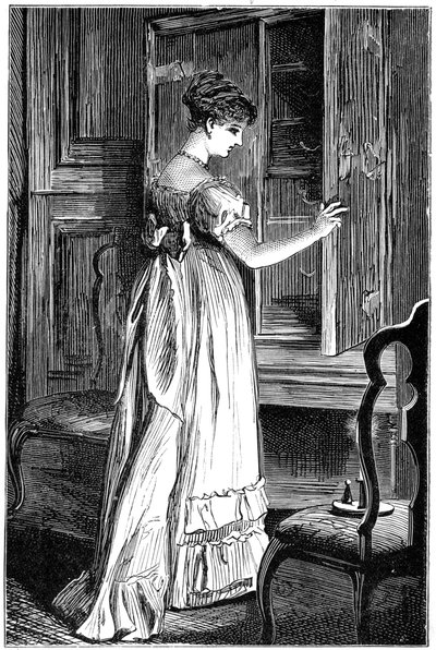 Szene aus Jane Austens Northanger Abbey von Unbekannt