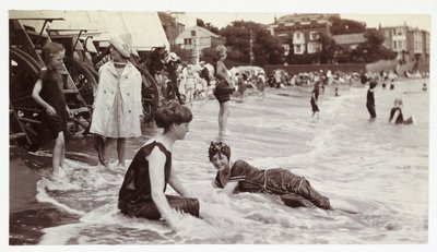 Seebaden, Broadstairs, Kent, um 1913 von Unbekannt