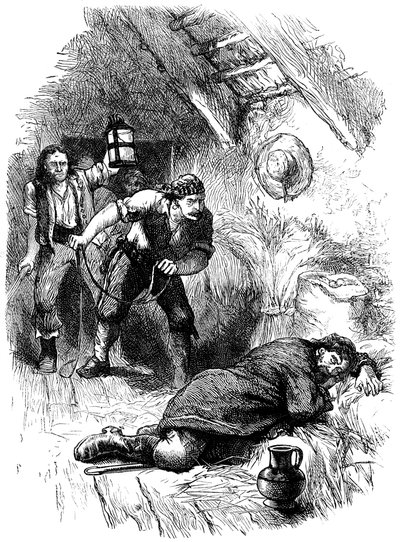 Festnahme von Lopez, um 1880 von Unbekannt