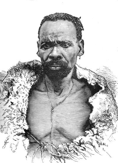 Sekukuni, um 1880 von Unbekannt