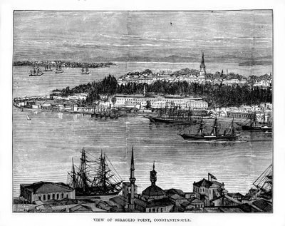 Seraglio Point, Konstantinopel, Türkei, 19. Jahrhundert von Unbekannt