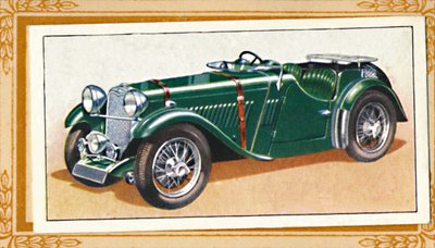 Singer 1 1/2 Liter Le Mans Zweisitzer, ca. 1936 von Unbekannt