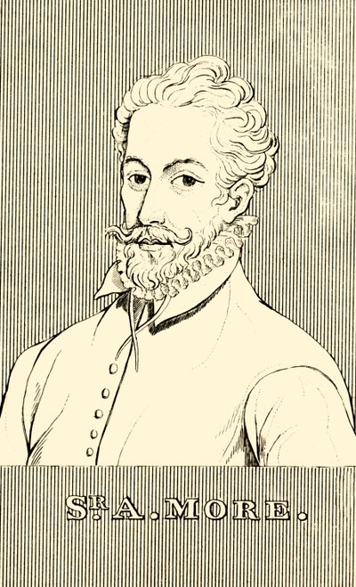 Sir A. More, um 1517-1577, 1830 von Unbekannt