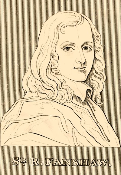 Sir R. Fanshaw, 1608-1666, 1830 von Unbekannt
