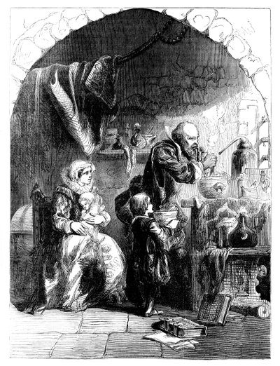 Sir Walter Raleigh 1554-1618 im Gefängnis, um 1902 von Unbekannt