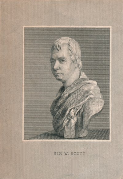 Sir Walter Scott, 19. Jahrhundert von Unbekannt