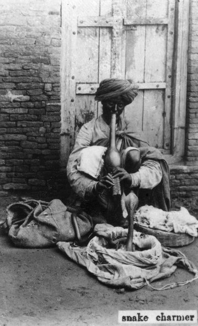 Schlangenbeschwörer, Indien, 20. Jahrhundert von Unbekannt