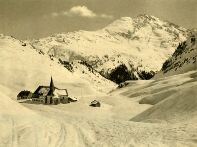 St. Christoph am Arlberg, Österreich, um 1935 von Unbekannt