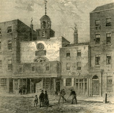 St. Ethelburgas Kirche, ca. 1872 von Unbekannt