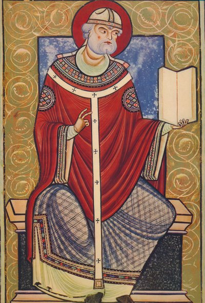 St. Gregor der Große, 12. Jahrhundert von Unbekannt