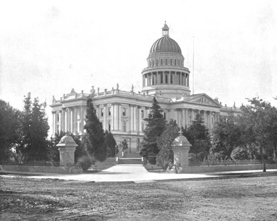 State Capitol, Sacramento, Kalifornien, USA, ca. 1900 von Unbekannt