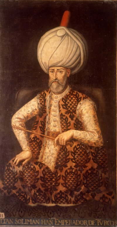 Sultan Suleiman I. der Prächtige, 17. Jahrhundert von Unbekannt