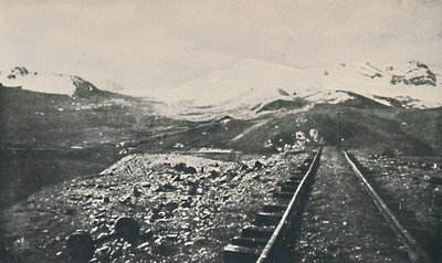 Gipfel der Oroya-Eisenbahn, 1916 von Unbekannt