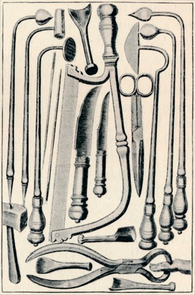Chirurgische Instrumente von Unbekannt