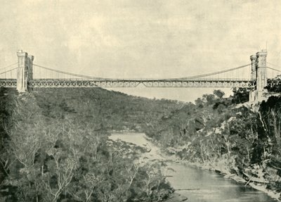 Hängebrücke, Nord-Sydney, 1901 von Unbekannt
