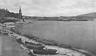 Swanage Bay und Pier von Unbekannt