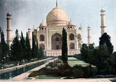 Taj Mahal, Agra, Uttar Pradesh, Indien, um 1890 von Unbekannt