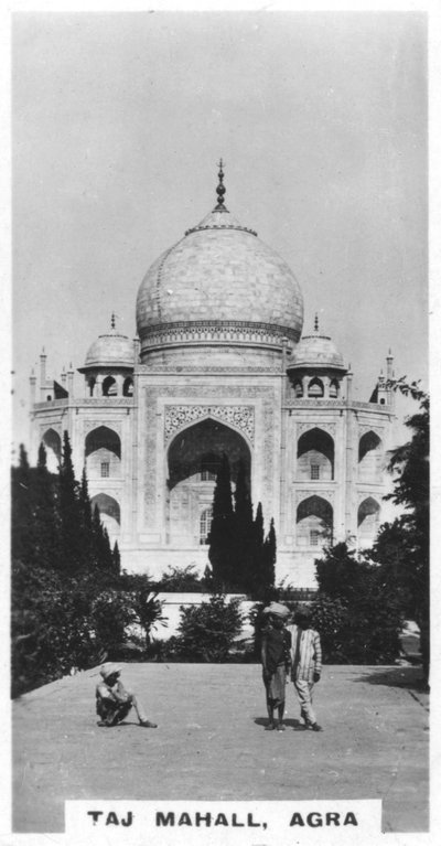 Taj Mahal, Agra, Uttar Pradesh, Indien, um 1925 von Unbekannt