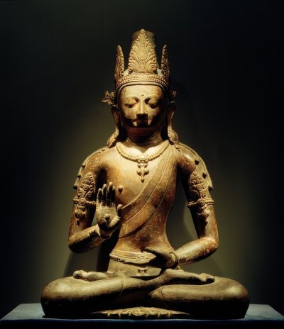 Tathagata Amoghasiddhi / Skulptur, 11. Jhdt. von Unbekannt