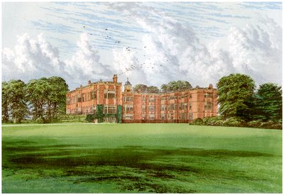 Temple Newsam, Heim der Familie Meynell-Ingram, um 1880 von Unbekannt