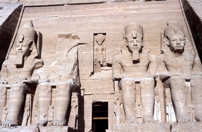 Tempel von Abu Simbel, Ägypten, 13. Jahrhundert v. Chr. von Unbekannt