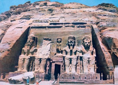 Tempel von Abu Simbel, Ägypten, 20. Jahrhundert von Unbekannt