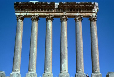 Tempel des Heliopolitanischen Zeus, Baalbek, Libanon, 10-249 n. Chr. von Unbekannt