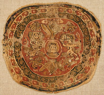 Textilfragment, Byzantinisch, 8.-9. Jahrhundert von Unbekannt