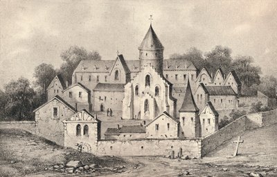 Die Abtei von St Antoine des Champs, 1915 von Unbekannt