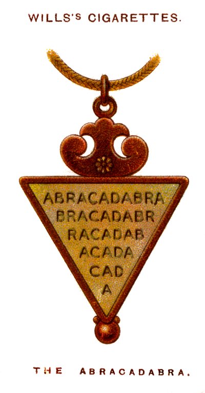 Das Abrakadabra, 1923 von Unbekannt