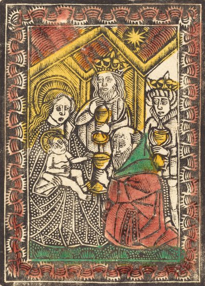 Die Anbetung der Könige von Unbekannt
