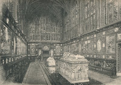 Die Albert-Kapelle, 1895 von Unbekannt