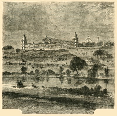 Alexandra-Palast 1876, um 1876 von Unbekannt