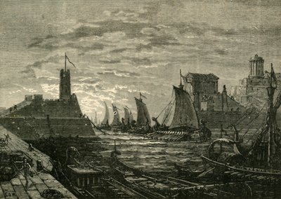 Der Angriff auf den Piräus, 1890 von Unbekannt