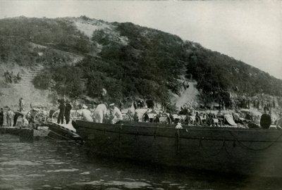 Der australische Landeplatz bei Gaba-Tepe, 1919 von Unbekannt