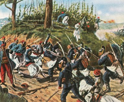Die Bayern bei Weißenburg, 4. August 1870, 1936 von Unbekannt