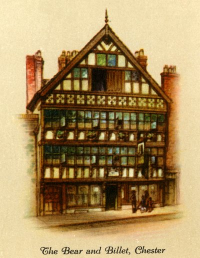 The Bear and Billet, Chester, 1936 von Unbekannt