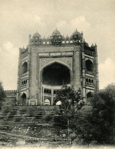 Das Bolund-Tor, Futtehpur Sikri, Agra von Unbekannt