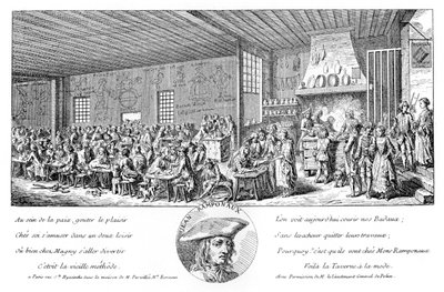 Das Kabarett von Ramponneau von Unbekannt