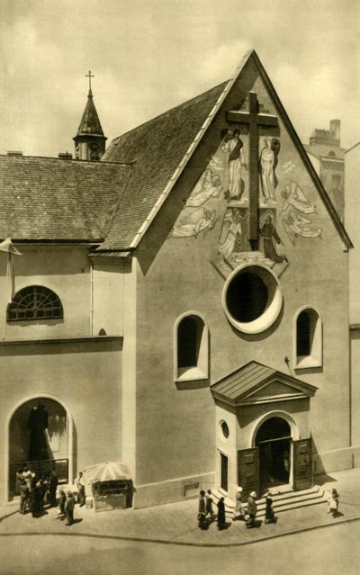 Die Kapuzinerkirche, Wien, Österreich, um 1935 von Unbekannt