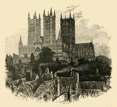 Die Kathedrale, von Südwesten, 1898 von Unbekannt