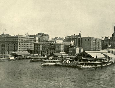 Der Circular Quay, Sydney von Unbekannt