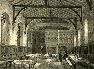 Die College Hall von Unbekannt