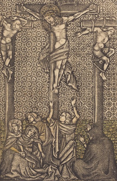Die Kreuzigung, ca. 1460 von Unbekannt